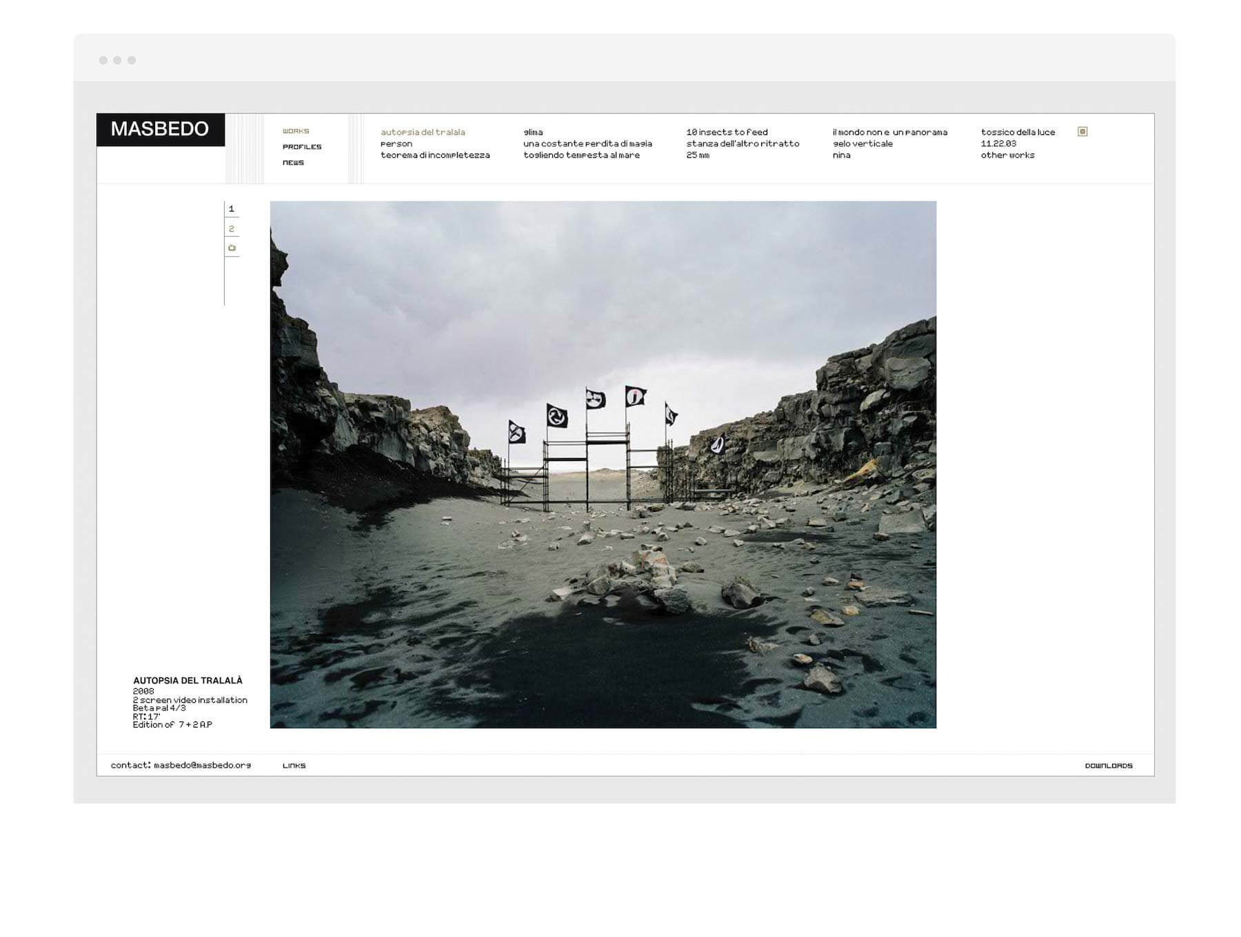 Diseño de interfaz en una web